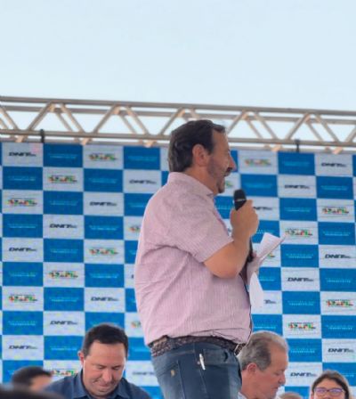 Durante Cerim�nia de lan�amento de obras da BR158, Produtor rural enfatiza Marco Temporal e �reas �midas no Araguaia