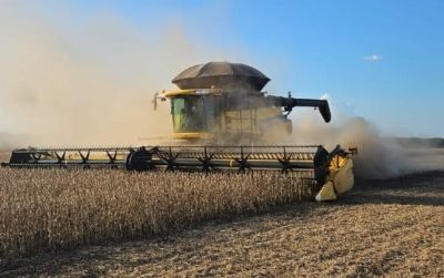 Um m�s antes do previsto, soja come�a a ser colhida em Mato Grosso