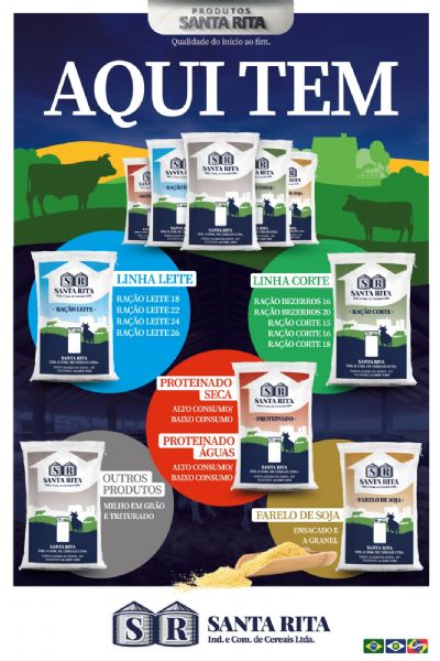 Industria Santa Rita � referencia em nutri��o animal no Araguaia & Xingu