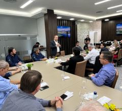 Concess�o da BR-163 � tema de reuni�o entre produtores, prefeitos e diretoria da ANTT