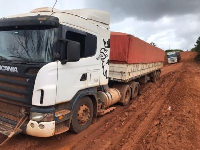 Estradas geraram grandes preju�zos a agricultura da regi�o do Araguaia neste final de semana