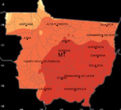 Previs�o para esta semana � de tempo seco, sem chuva em Mato Grosso, alerta Aprosoja