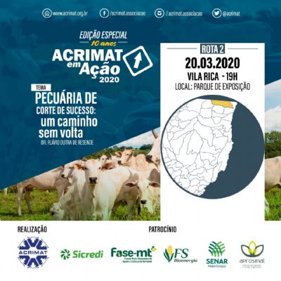 Vila Rica ser� palco de edi��o especial ACRIMAT