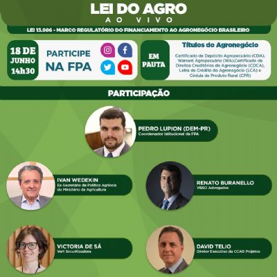 Live - Lei do Agro FPA