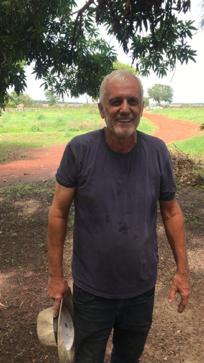 Agricultor de Confresa, destaca regi�o nordeste do Estado.