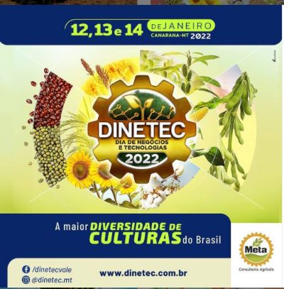 Come�am as movimenta��es para  Dinetec 2022