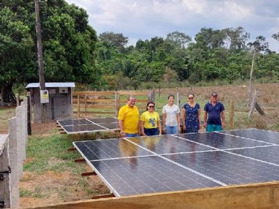 Projeto de energia solar da Empaer ajuda reduzir conta de luz de propriedade rural