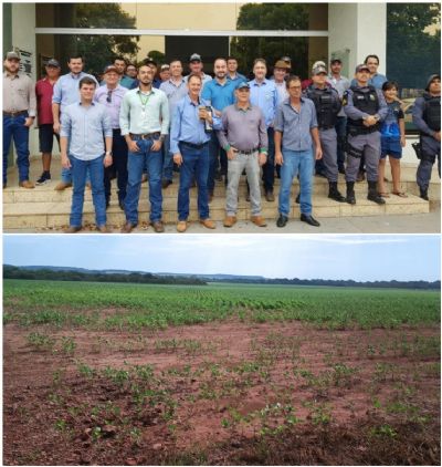 Aprosoja MT realiza evento para conferir condi��es de rodovias e lavouras em �gua Boa