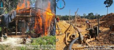 Dono de garimpo ilegal � multado em R$ 2,5 milh�es em MT