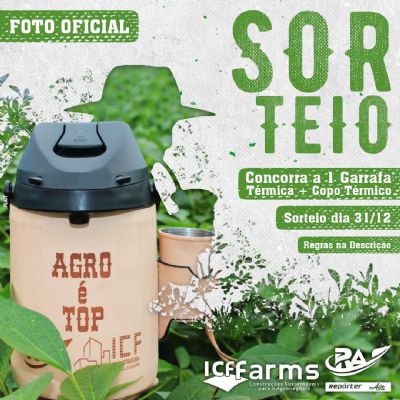 Aten��o: Sorteio da Garrafa T�rmica ser� realizado hoje a tarde