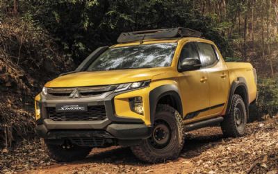 Agrishow 2024: Mitsubishi lan�a edi��o da L200 Triton com internet Starlink embutida