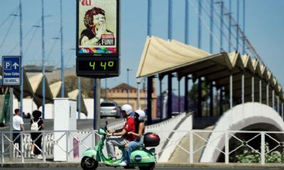 Espanha registra mais de 44�C na primeira onda de calor do ver�o