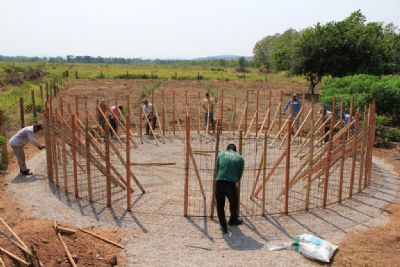 Empaer realiza curso sobre constru��o de tanques agr�colas para agricultores