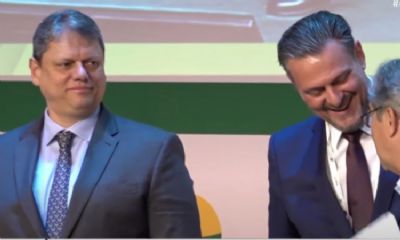 Em evento do agro, ministro da Agricultura faz aceno a produtores e Tarc�sio promete acabar com conflitos de terras