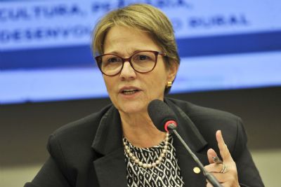 Governo seguir� com pol�tica de liberar agrot�xicos, diz ministra da Agricultura
