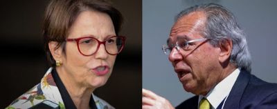 Tereza Cristina pede a Guedes prorroga��o de d�vidas e cr�dito emergencial