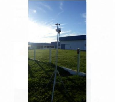 Esta��o meteorol�gica � instalada no CT de Sorriso